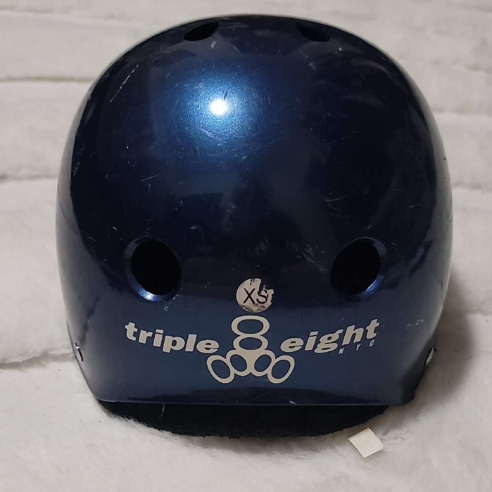 Triple Eight Navy Blue Helmet
